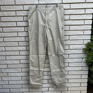 American Tall Elastic Waist Chino Casual Pants Size XL XT